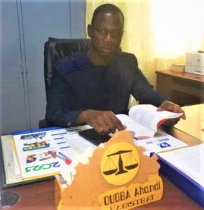Ahandi Ouoba, procureur du Faso par intérim près le Tribunal de grande instance de Kaya.
