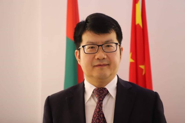 Son Excellence,Li Jian,Ambassadeur de la Republique populaire de Chine au Burkina Faso