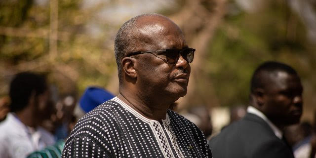Président du Faso,Roch Kabore,Photo Jeune Afrique