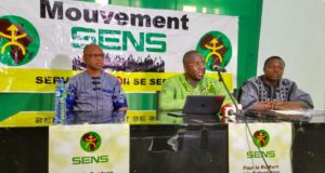 Conférence de presse du Mouvement SENS à Bobo Dioulassao ,le 2 novembre 2020