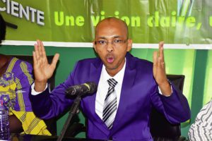 Le candidat du Mouvement pour le changement et la renaissance (MCR), Tahirou Barry. Photo Sidwaya