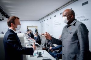Burkina Roch Kaboré au Sommet de Paris