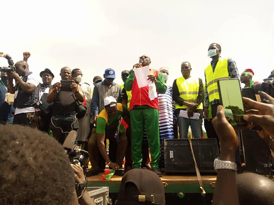 Burkina Sécurité Marche Opposition