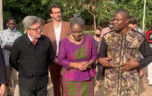 Burkina Faso Visite Jean-Luc Mélenchon Mémorial Thomas Sankara