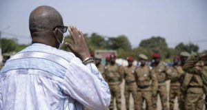 61e anniversaire des Forces Armées Nationales,le Président du Faso Roch Kaboré