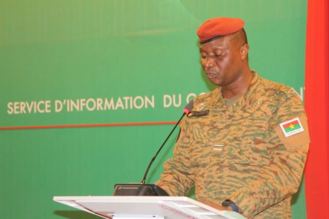Lt-col. Daba Naon_Burkina terrorisme