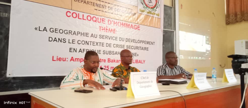 Burkina Faso : La place de la géographie dans le contexte sécuritaire en Afrique subsaharienne au cœur d’un colloque à Ouagadougou