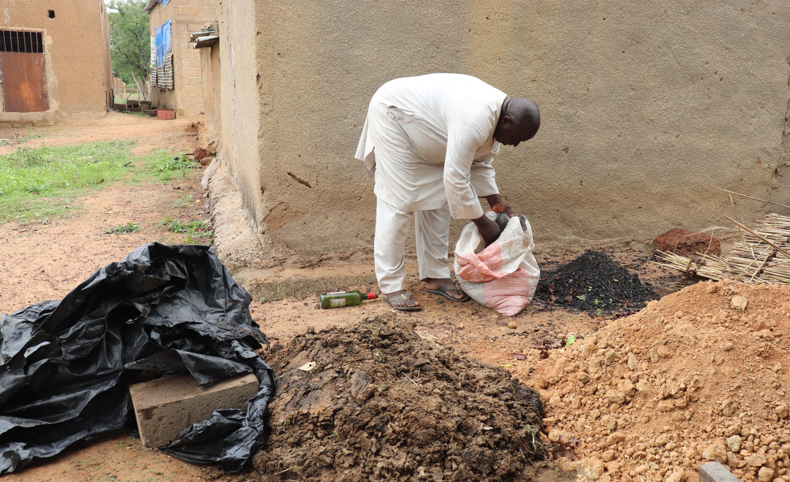 Burkina Faso : Bokashi, Composte aérobic, des engrais locaux alternatifs à la cherté des engrais chimiques importés