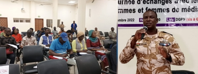 Burkina Faso : la Police nationale échange avec les Hommes de médias