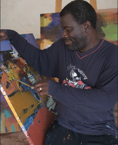 Art plastique Christophe Sawadogo peintre