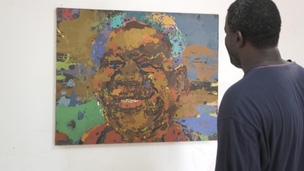 Art plastique Christophe Sawadogo peintre