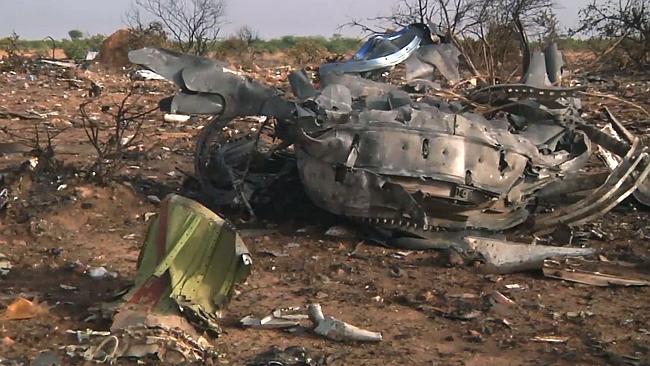 Mali hélicoptère écrasé