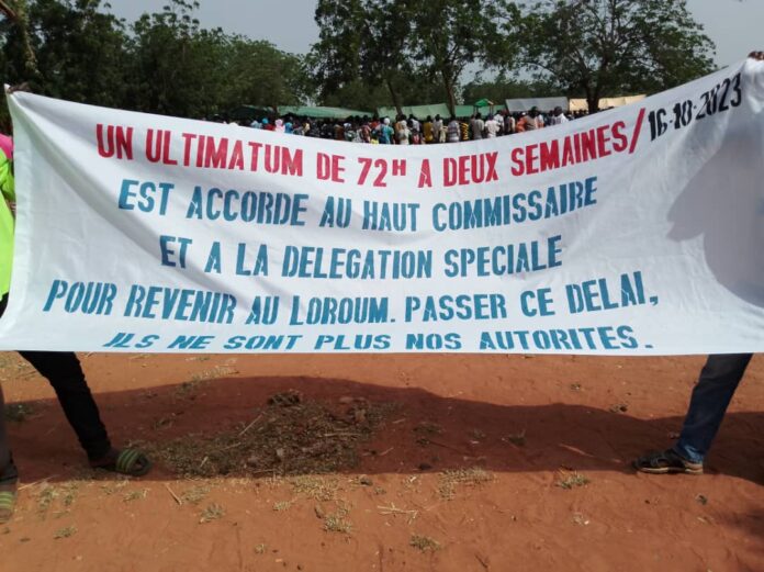 Tiao Djibril Bassolé Haut commissaire
