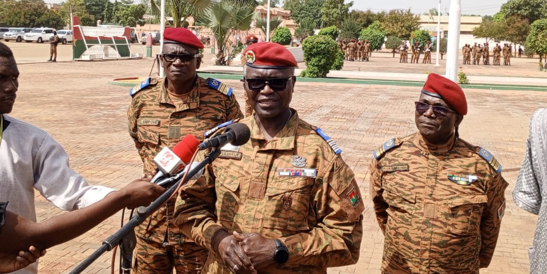 Le ministre de la Défense et des anciens combattants, Kassoum Coulibaly