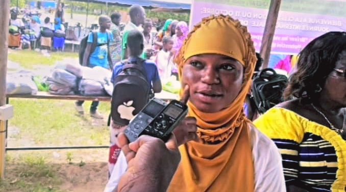 Aminata Kabré, une participante