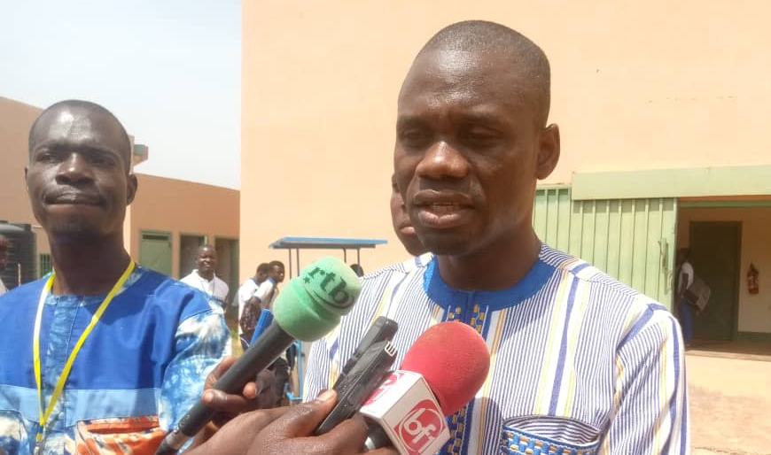 Moumouni Dialla, président du conseil national de la jeunesse du Burkina Faso