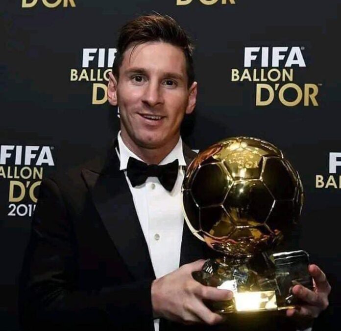 Lionel Messi remporte ballon d’or