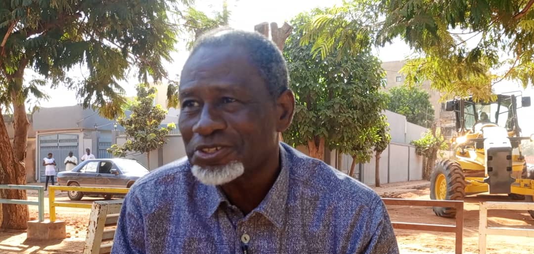 Ousmane Nebié, Professeur titulaire de géographie rurale à l’Université Joseph Ki-Zerbo et résident de la cité.