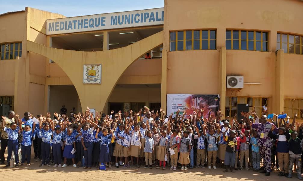 Espace réservé aux à la 17e édition de la Foire internationale du livre de Ouagadougou (FILO). 