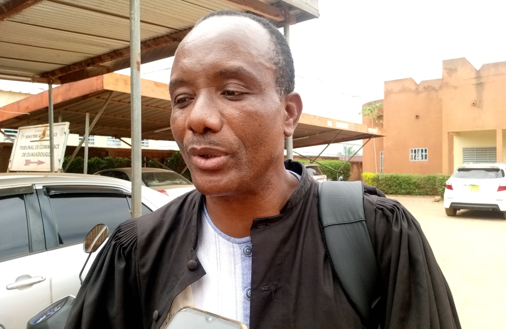 Me Prosper Farama, avocat de la partie civile.
