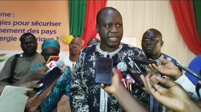 Le directeur général de la Société nationale d’électricité du Burkina (SONABEL), Souleymane Ouédraogo