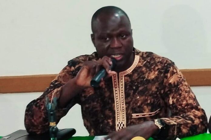 Le directeur général de la SONABEL, Souleymane Ouédraogo