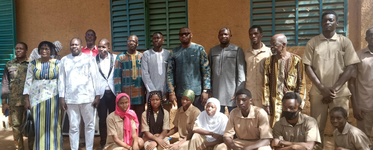 Les élèves du Lycée Marien N'gouabi 