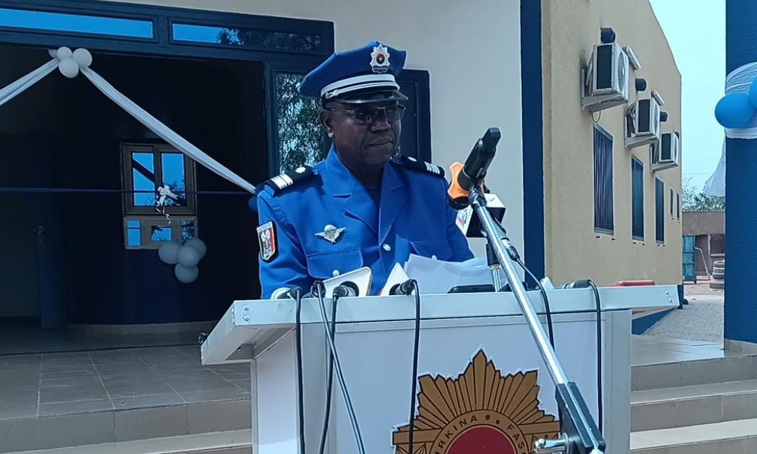 Le chef d’état-major de la gendarmerie nationale, le Colonel Kouagri Natama