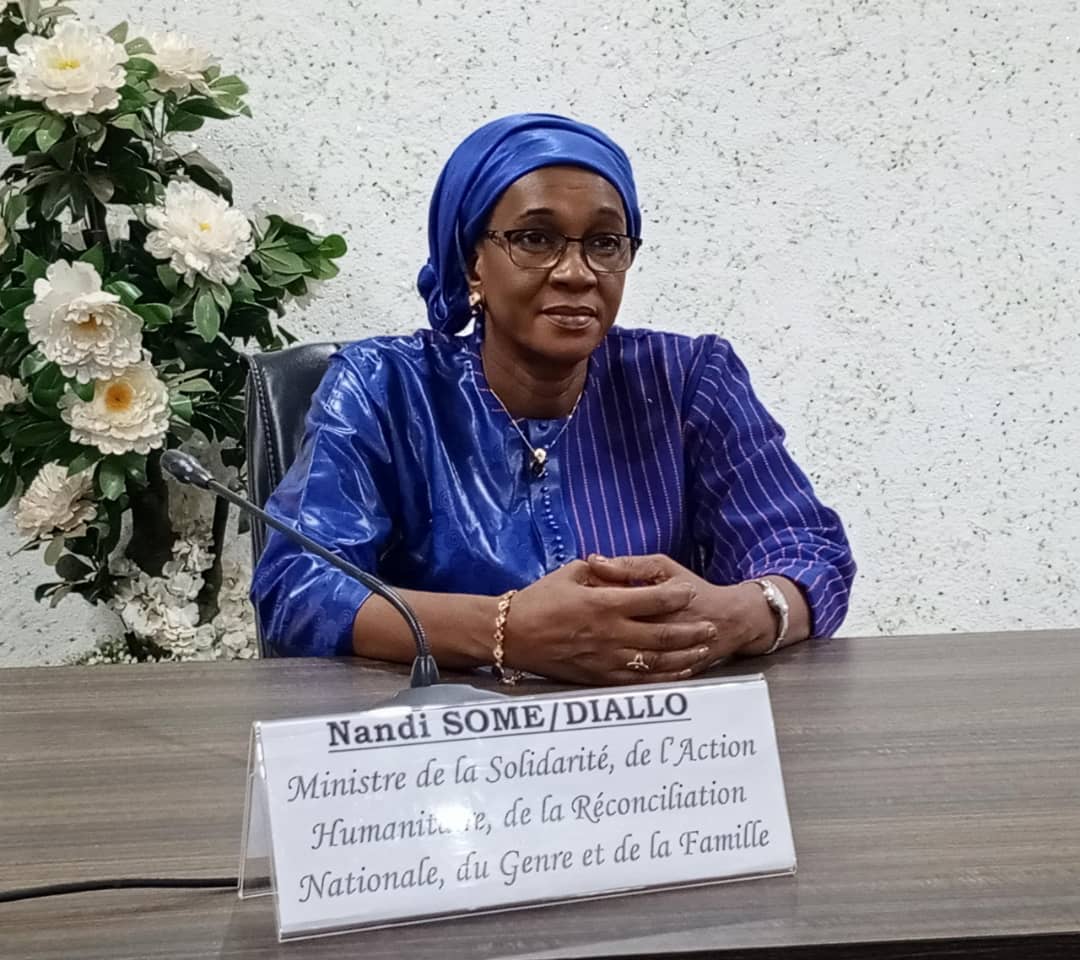 Nandy Somé/Diallo, marraine de la cérémonie