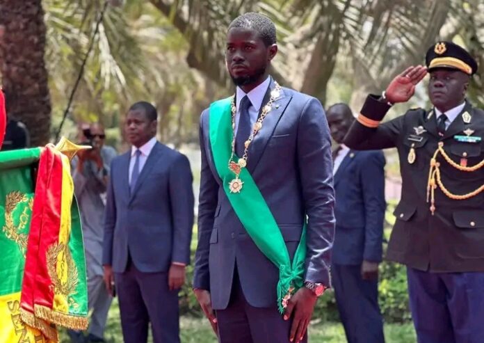 Le président du Sénégal Bassirou Diomaye Faye