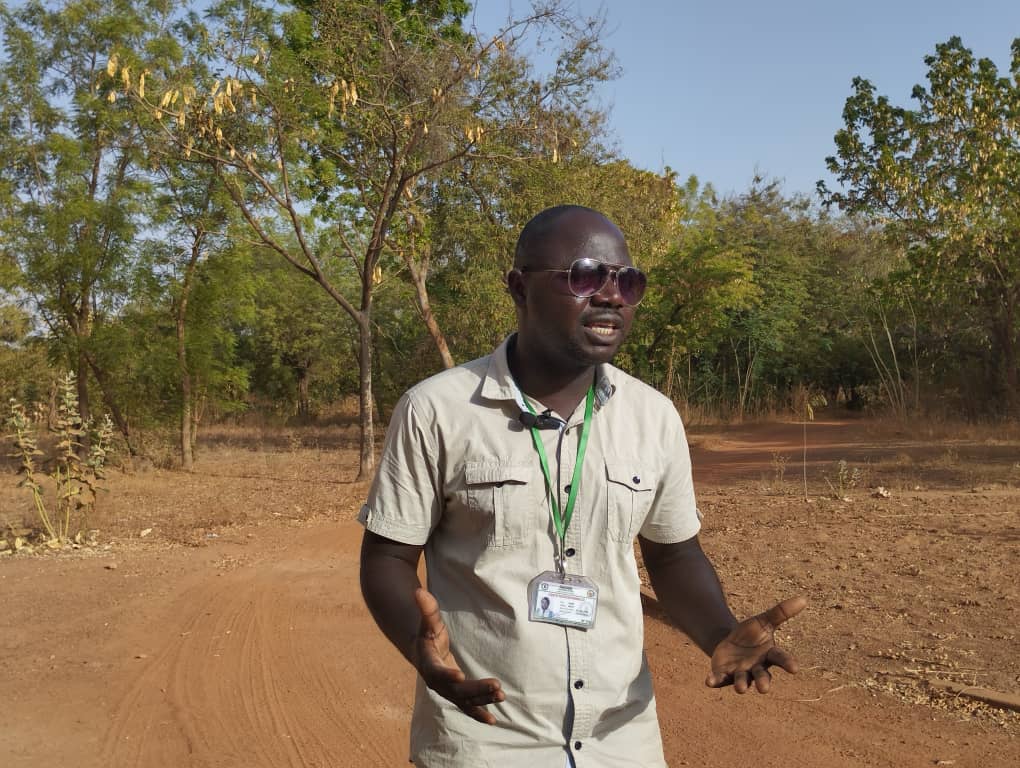 Pingdwendé Kima, coordonnateur des guides au mémorial Thomas Sankara