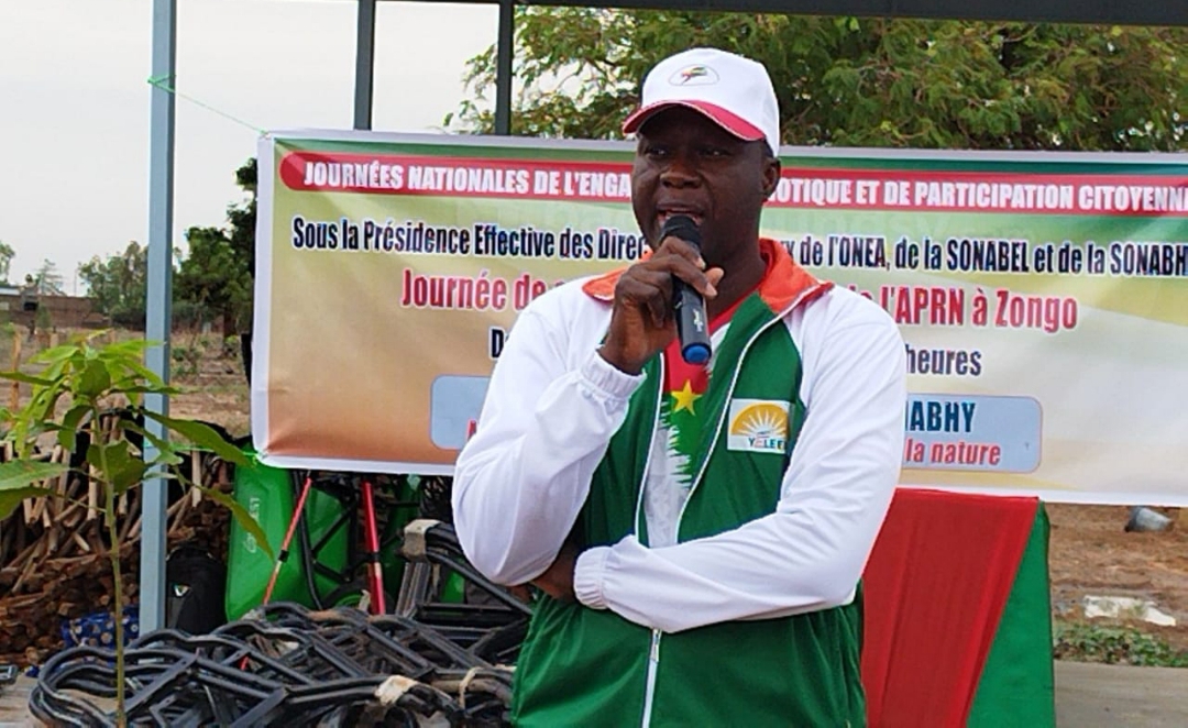Le Directeur général de la SONABEL, Souleymane Ouédraogo