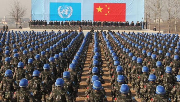 Les casques bleus chinois engagés dans le maintien de la paix dans le monde