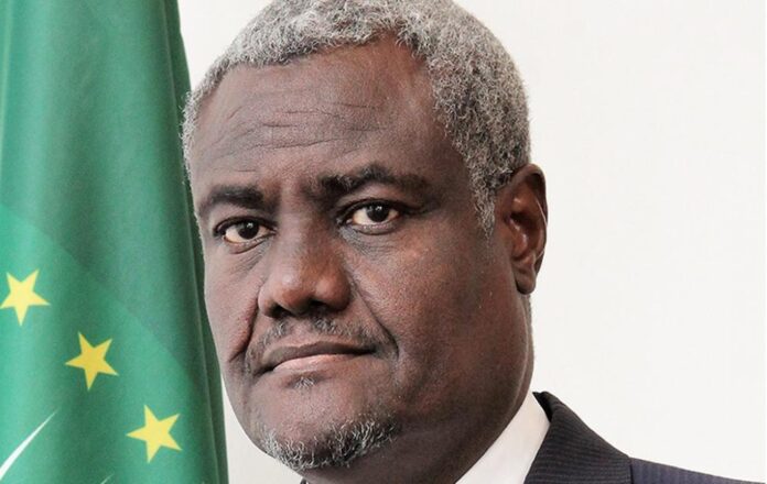 Le Président de la Commission de l'Union africaine (UA),Moussa Faki Mahamat