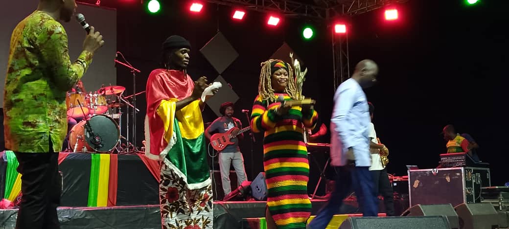 Queen Rema de la Guinée Conakry à été honoré du Marley d'espoir