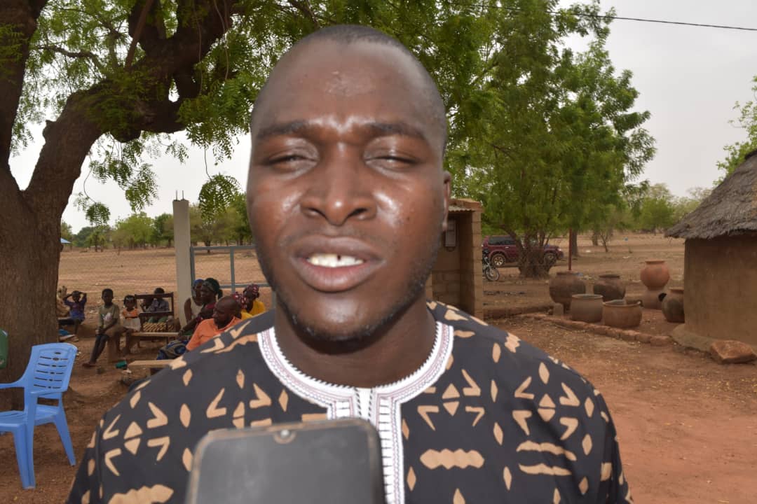 Noufou Bargo, promoteur de l’entreprise «Team Raproser»