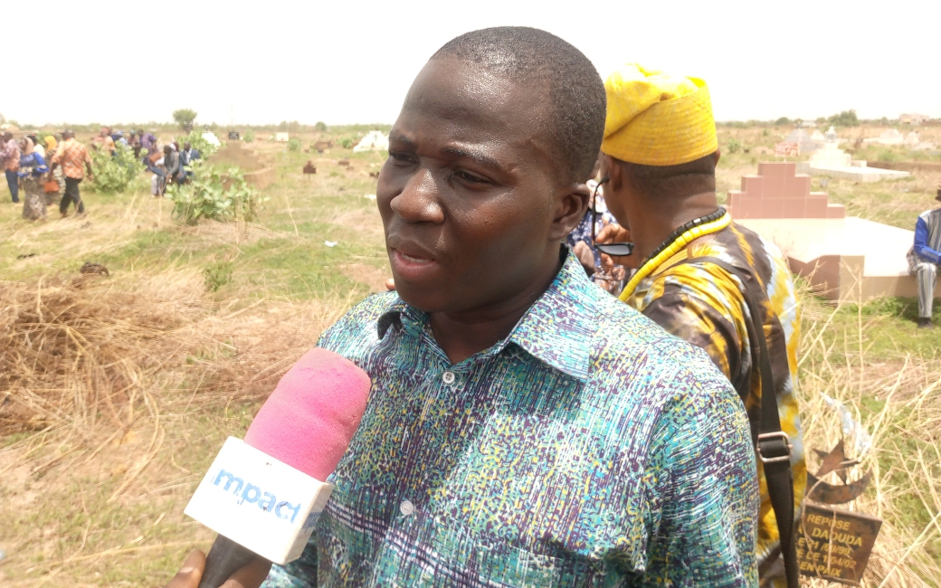 Le directeur général de Impact TV, Edmond Coulibaly