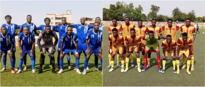 La finale de la 37e Coupe du Faso opposera l'EFO (à gauche) à Rahimo FC