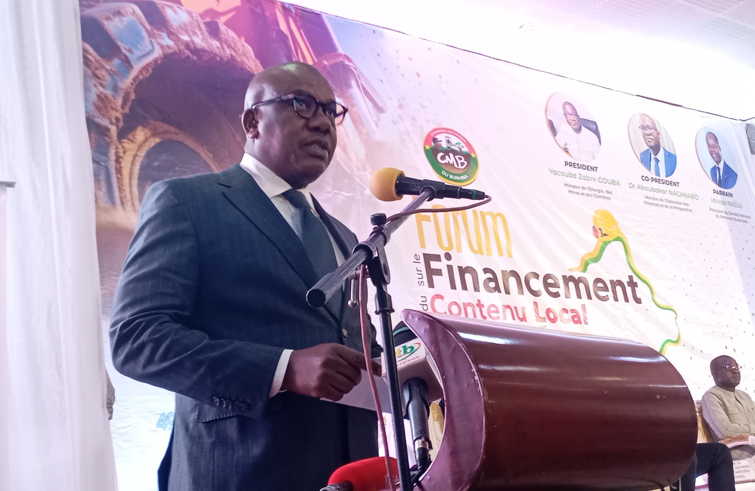 Le vice-président du patronat burkinabè, Alhassane Sienou