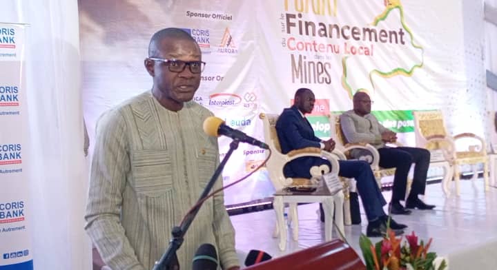 Le ministre en charge des mines, Yacouba Zabré Gouba