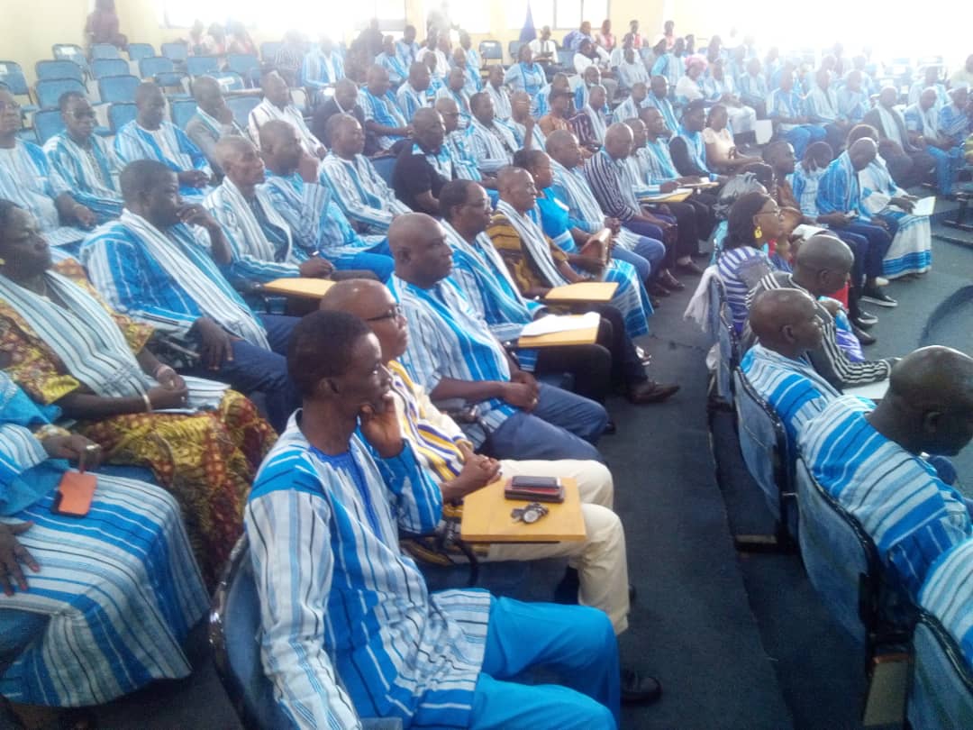 Une vue de la 8e promotion de l’ex-ENEP de Loumbila lors de la célébration de son 30e anniversaire