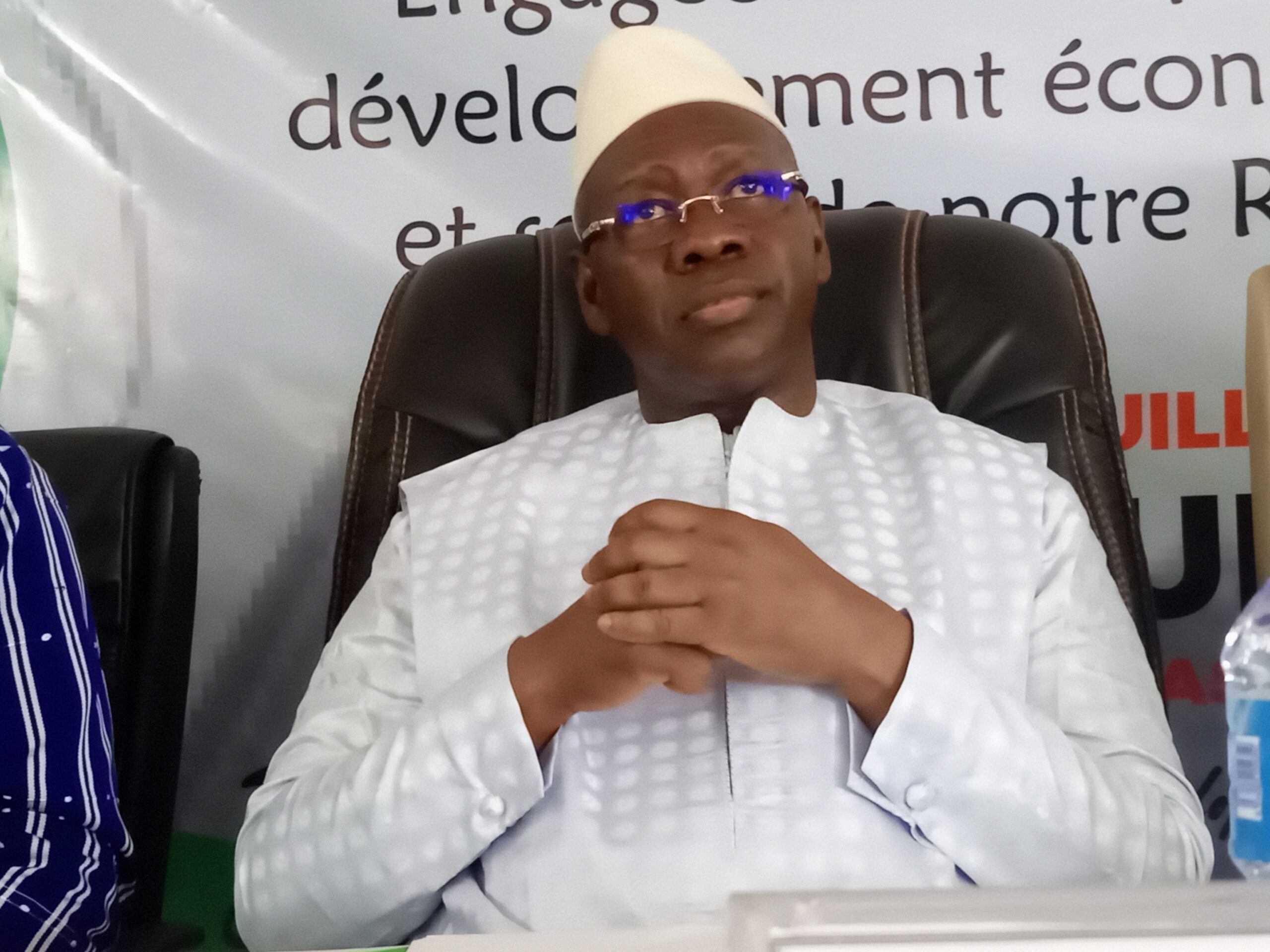 Le président de l' ADES/NORD, Mahamadou Bangrin Ouédraogo