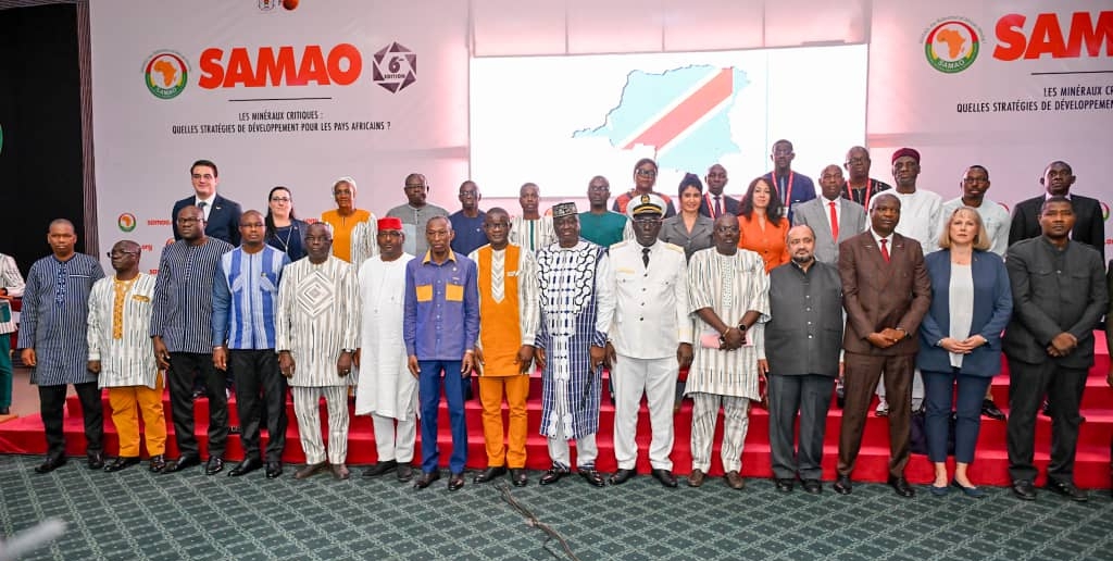 Les officiels lors de la cérémonie d'ouverture de la SAMAO 2024