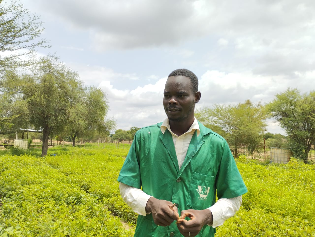 Léon Tiendrebeogo, responsable de la production à Yelemani.