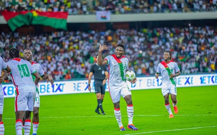 Les Étalons lors du match contre le Burundi