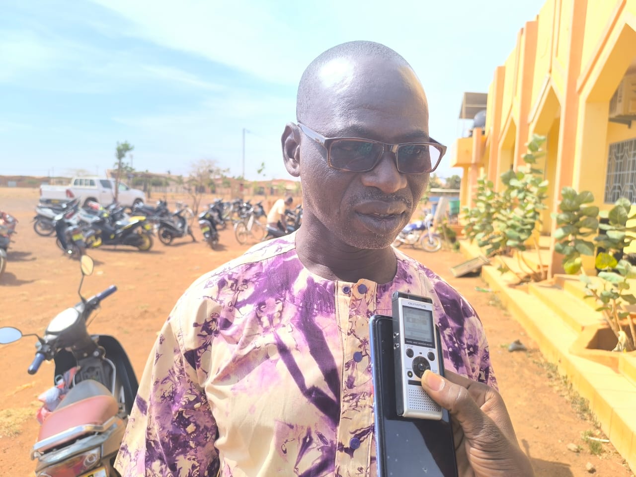 Le coordonnateur provincial de AMR-Yatenga, Halidou Belem