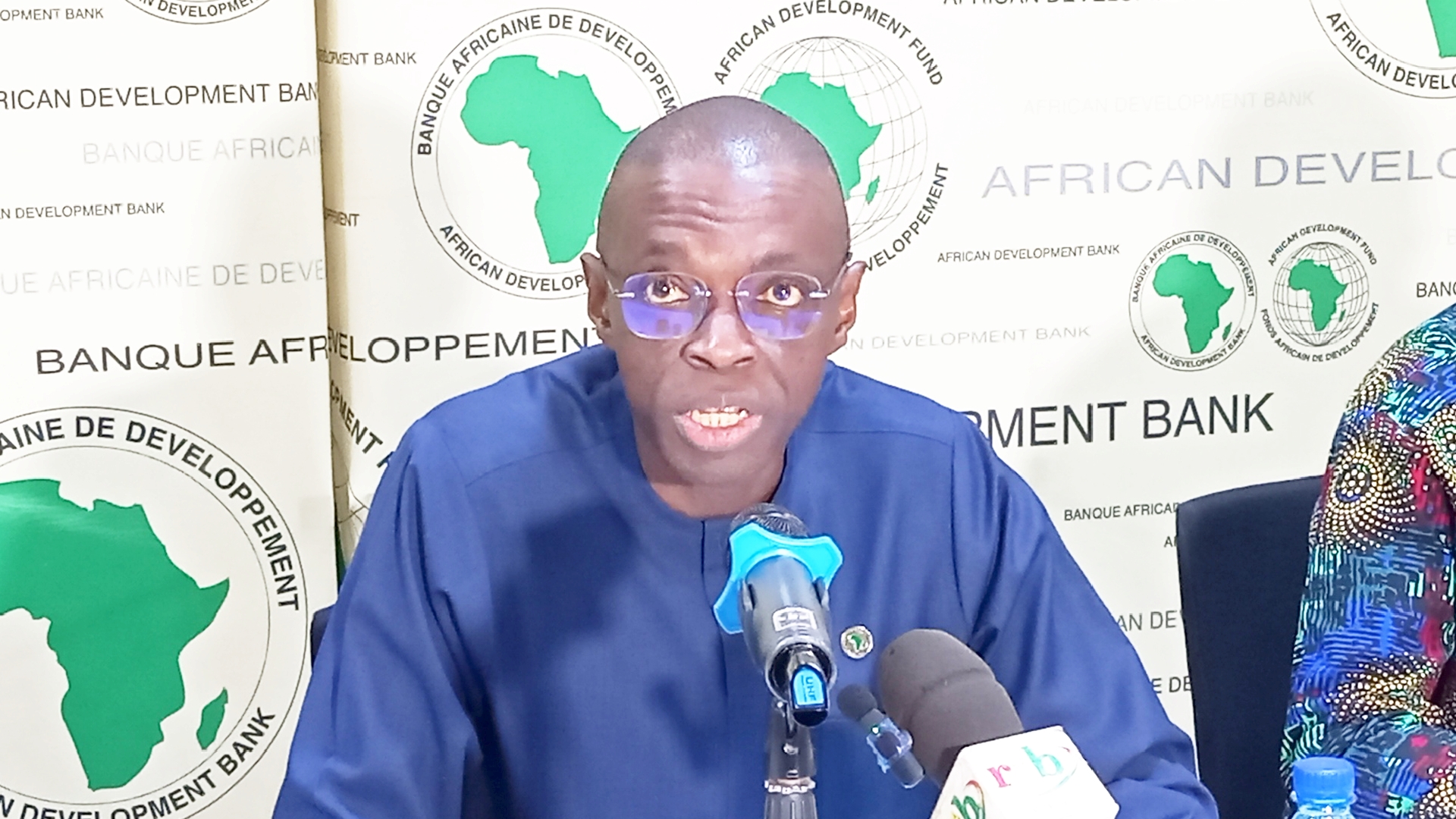 Le représentant pays de la BAD, Daniel Ndoye. 