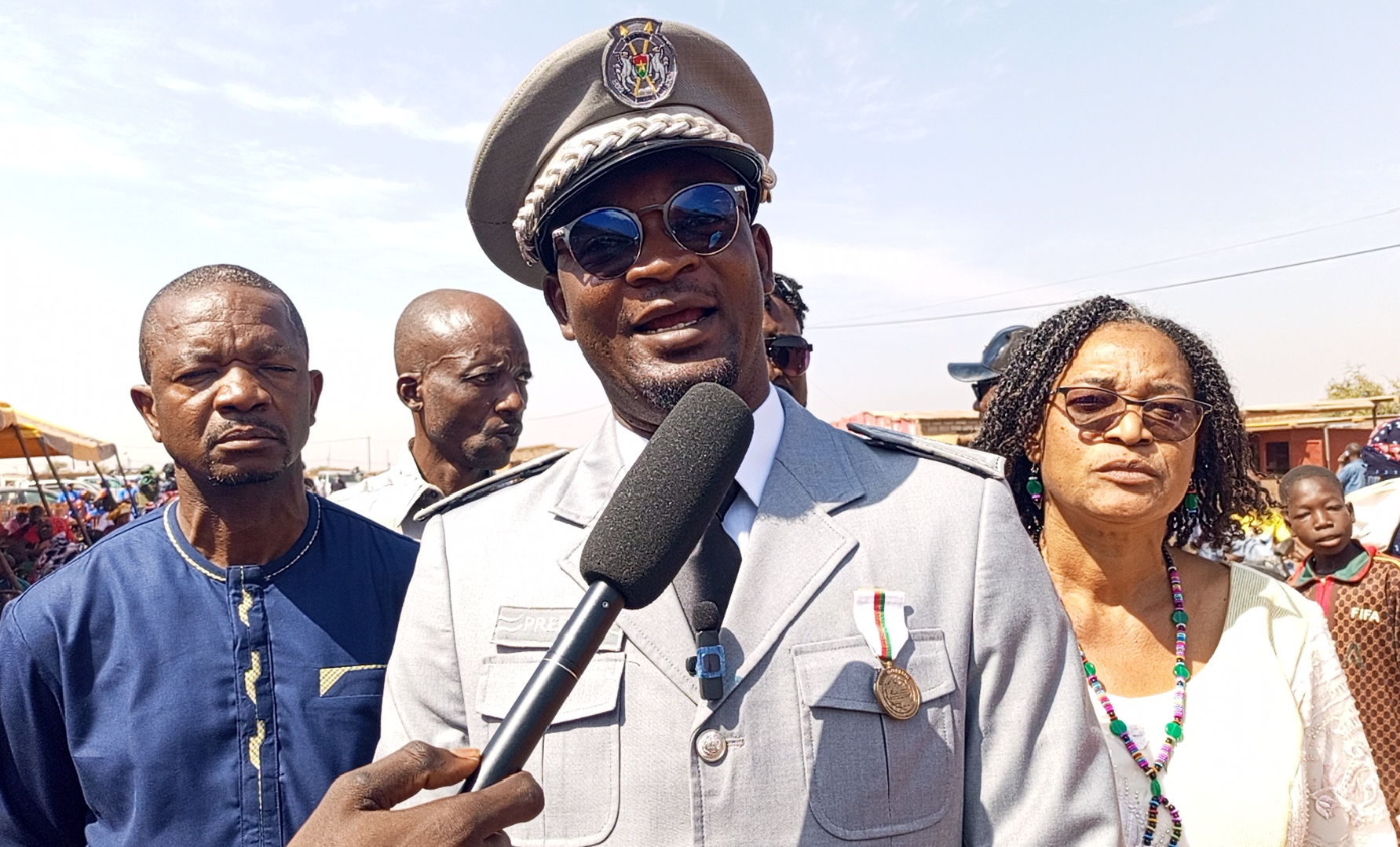 Le Président de la délégation spéciale (PDS) de la commune de Namissiguima, Alpha Ouattara