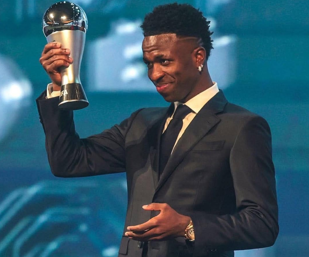 Vinicius Jr, meilleur joueur FIFA 2024