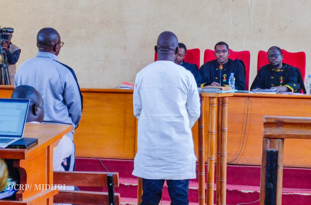 Soumaïla Zorom à droite et Salifou Ouédraogo à gauche